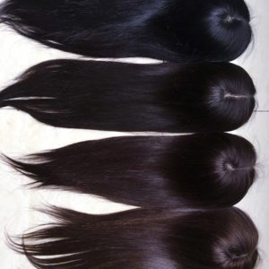 Topper BEATA – Włosy naturalne słowiańskie Brąz #2 40cm