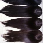 Topper MARLENA – Włosy naturalne słowiańskie Czarny #1b 50cm