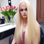 Pamela – Peruka naturalna długa Platinum Blond