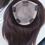 Topper WIKTORIA włosy naturalne Brąz #4 30cm