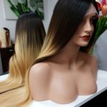 Gabriela – Peruka naturalna ombre proste włosy