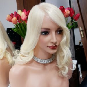 Topper MONROE – Włosy słowiańskie Blond 35cm