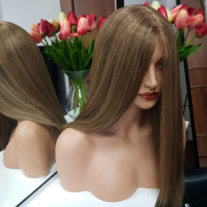 Vanessa – Peruka naturalna brąz długie włosy