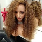 ROKSANA – Peruka naturalna długa kręcone włosy 60cm