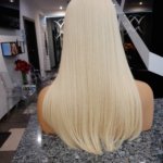 Topper JULIETTA –  Włosy naturalne platynowy blond 50cm