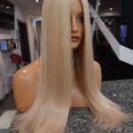 Topper LILIA – Włosy słowiańskie 60cm Platynowy blond