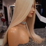Topper LILIA – Włosy słowiańskie 60cm Platynowy blond