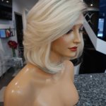 Pola – Peruka naturalna 25-30cm Blond Platinum