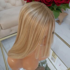 Topper Sara –  Włosy naturalne Blond Baleyage 50cm Cieniowanie