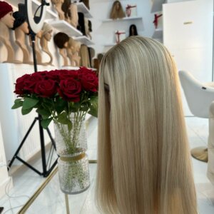 Topper Alanna –  Włosy naturalne proste 55cm