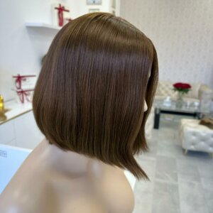 IVETTI – Peruka naturalna krótka. Słowiańskie włosy 30cm